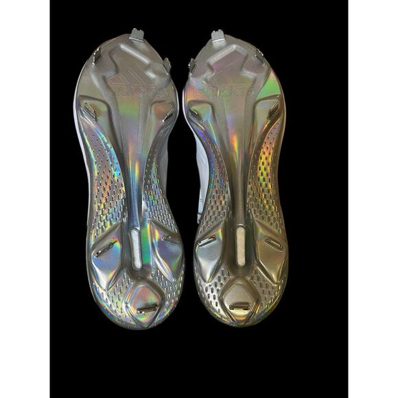 New Adidas Icon 7 Boost Baseball Metal Cleats White Black Mens Size 15 GX2803 - Picture 9 of 10